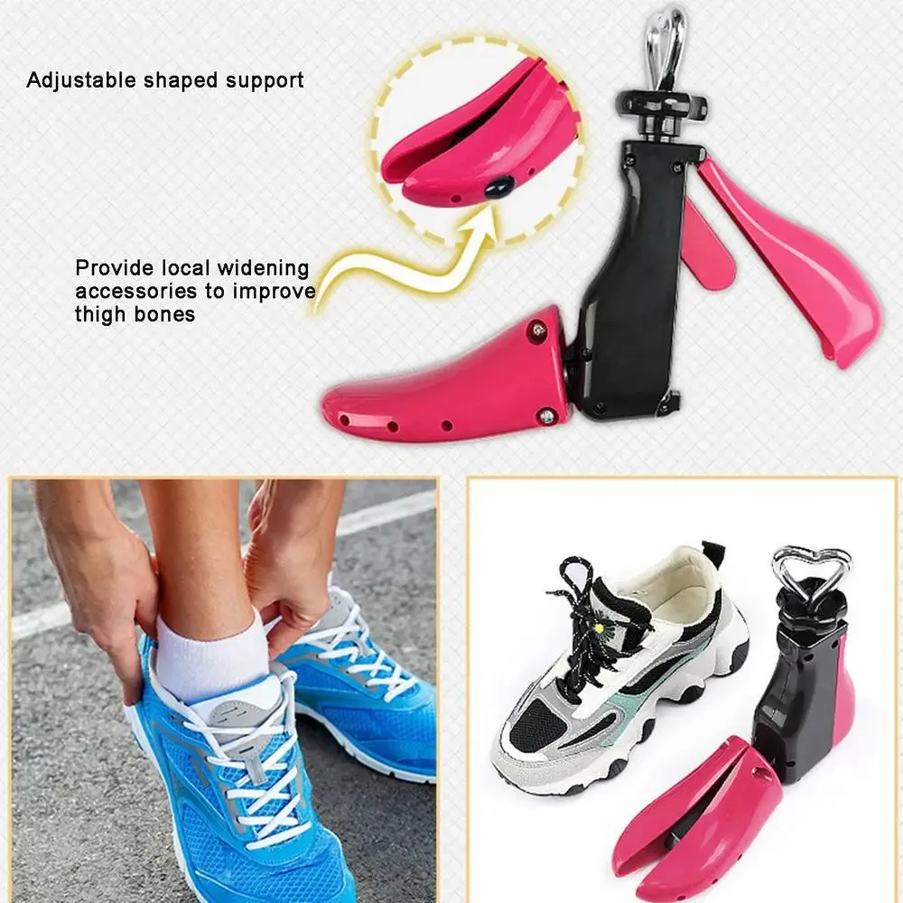 4-Way Adjustable Shoe Stretcher for High Heels, Boots, and Running Shoes