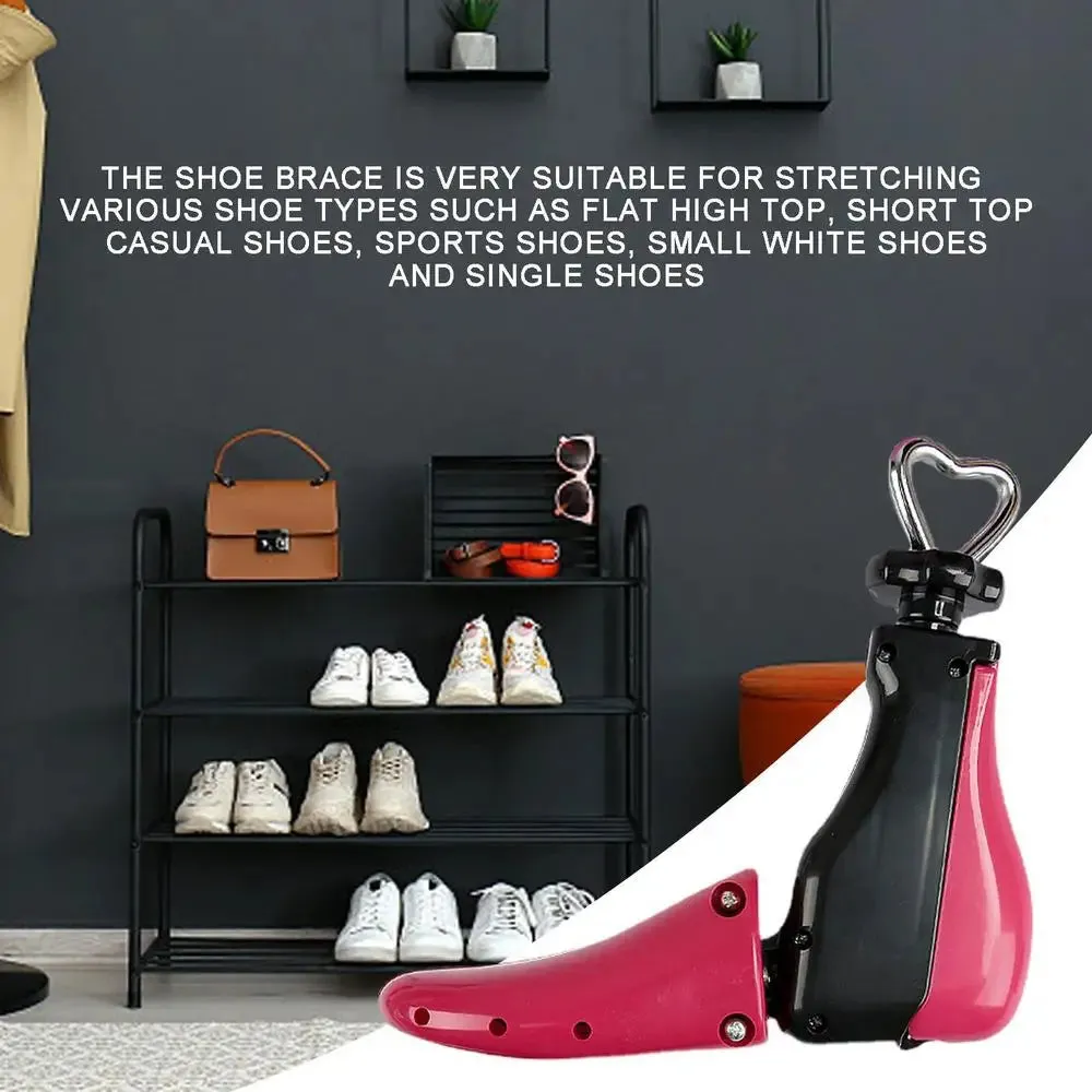 4-Way Adjustable Shoe Stretcher for High Heels, Boots, and Running Shoes