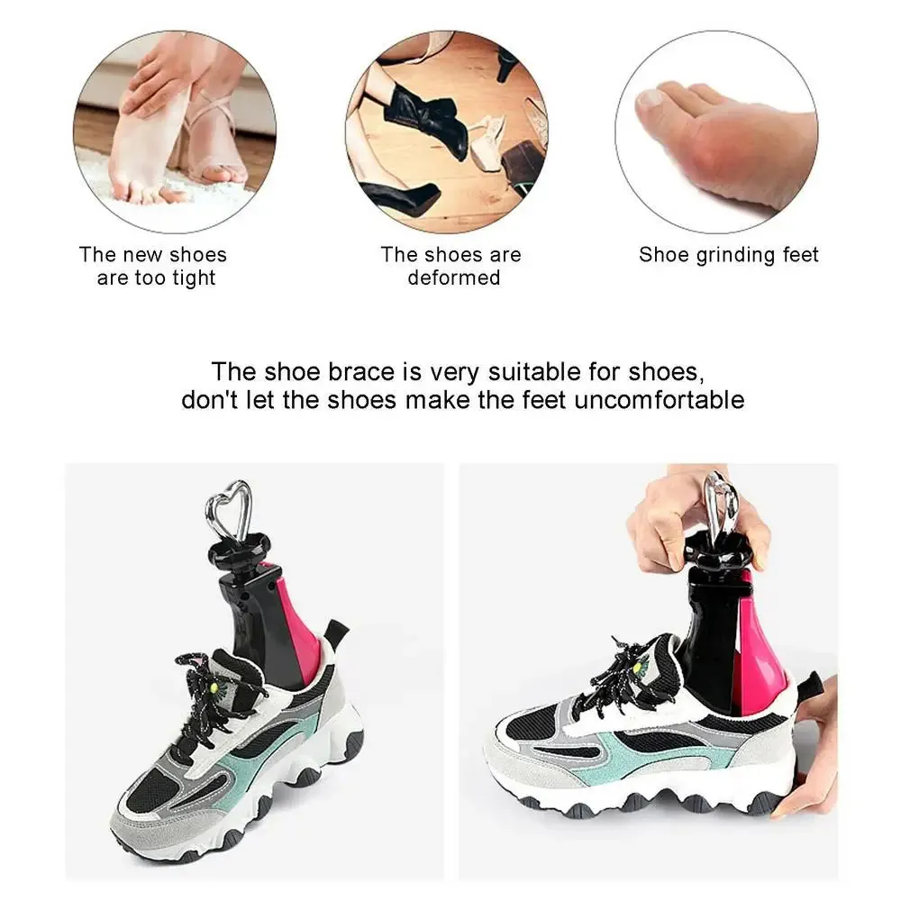4-Way Adjustable Shoe Stretcher for High Heels, Boots, and Running Shoes