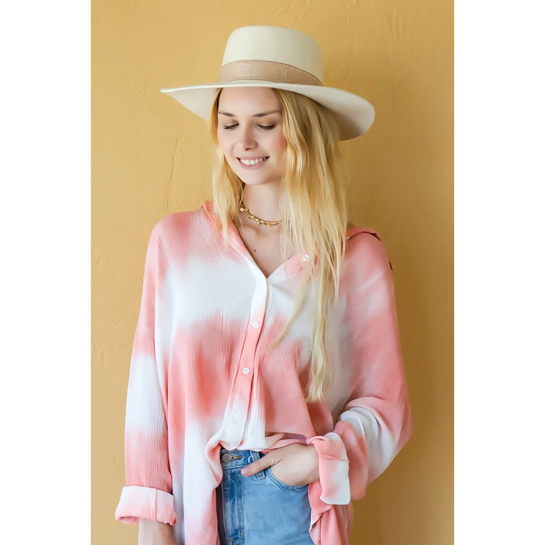 Abilene Fedora Hat Ivory