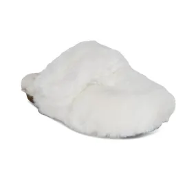 Aetrex Women's Misty Furry Slippers- Ivory