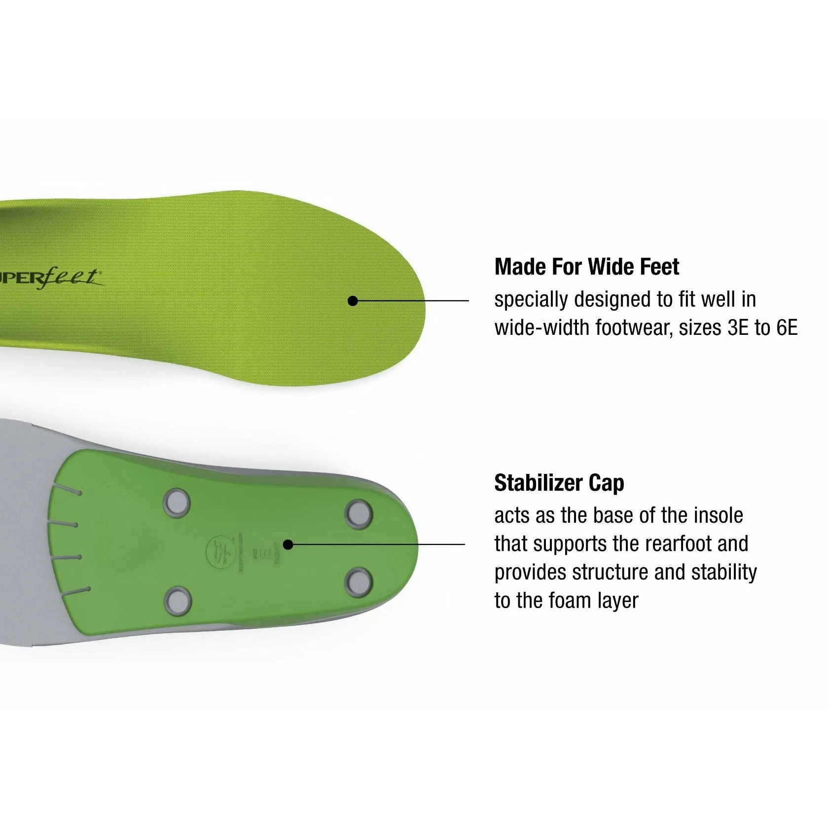 All-Purpose Wide-Fit Support (wideGREEN)