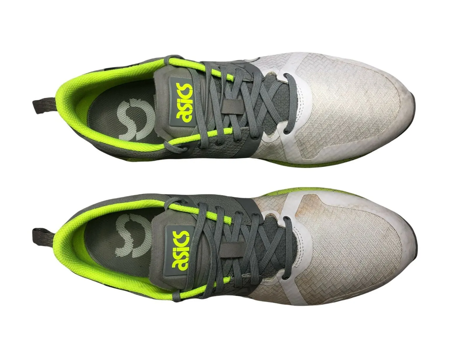 Asics Gel-Lyte One Eighty Grey Comfort Running Shoes Men's (Size: 12) H6B0N