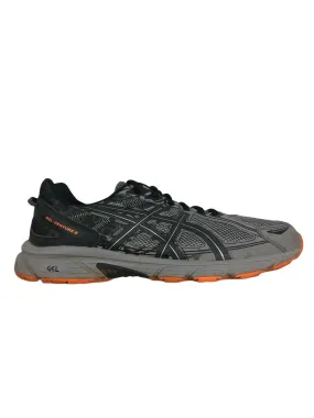 Asics Gel-Venture 6 Silver/Orange Comfort Running Shoes Men's (Size: 14) T7G1Q