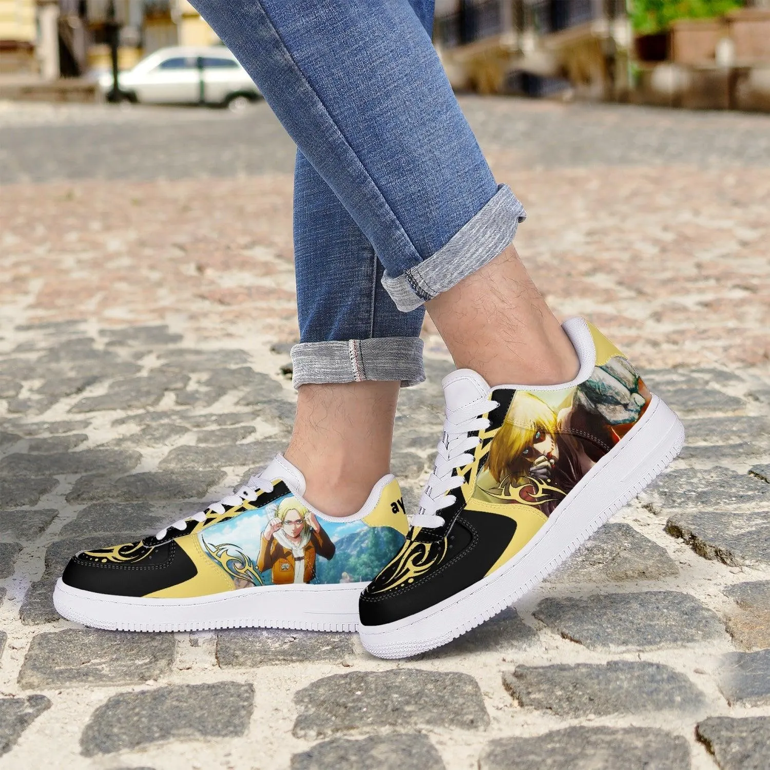 Attack On Titan Annie Leonhart AF1 Anime Shoes