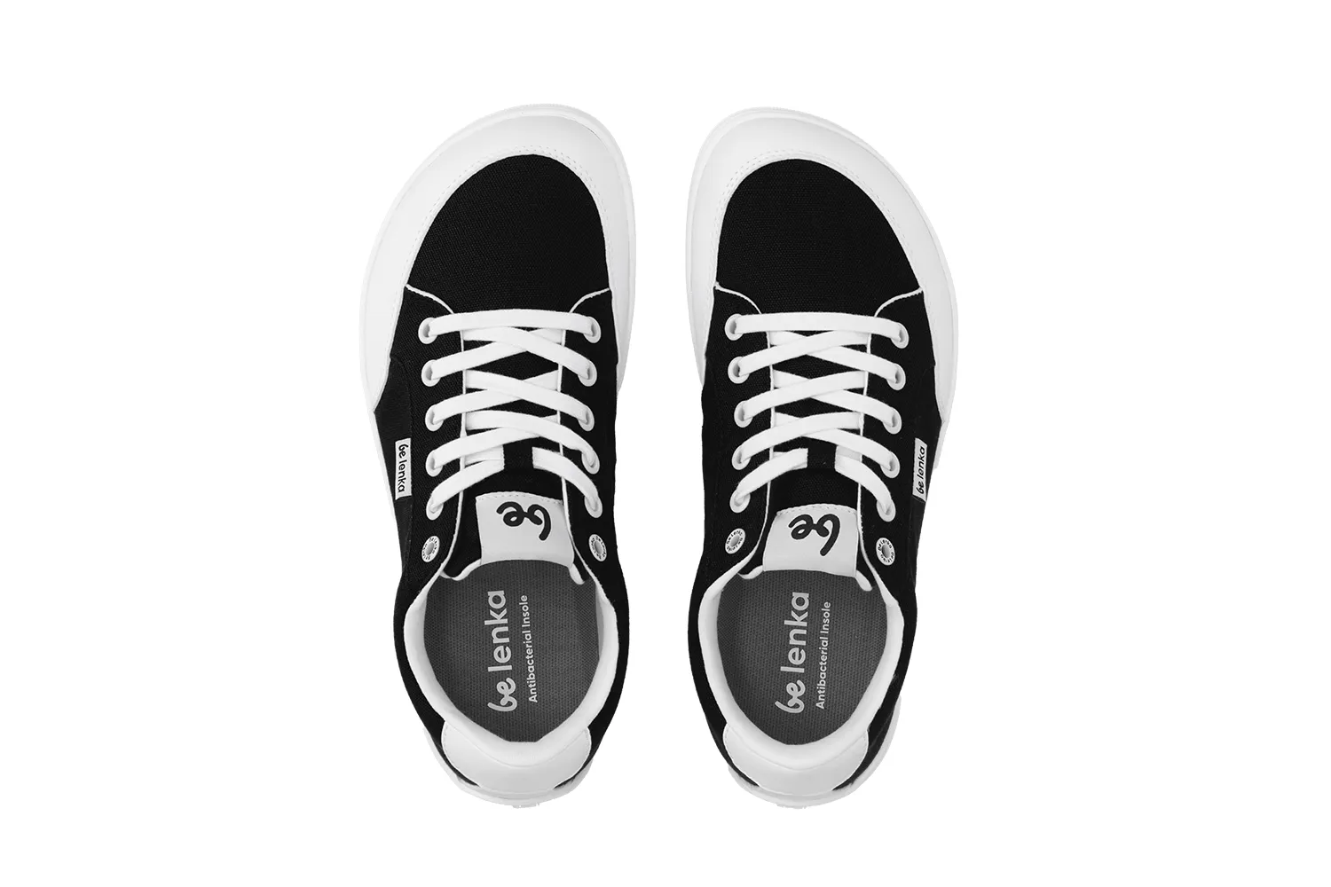 Barefoot Sneakers Be Lenka Rebound - Black & White (SALE)