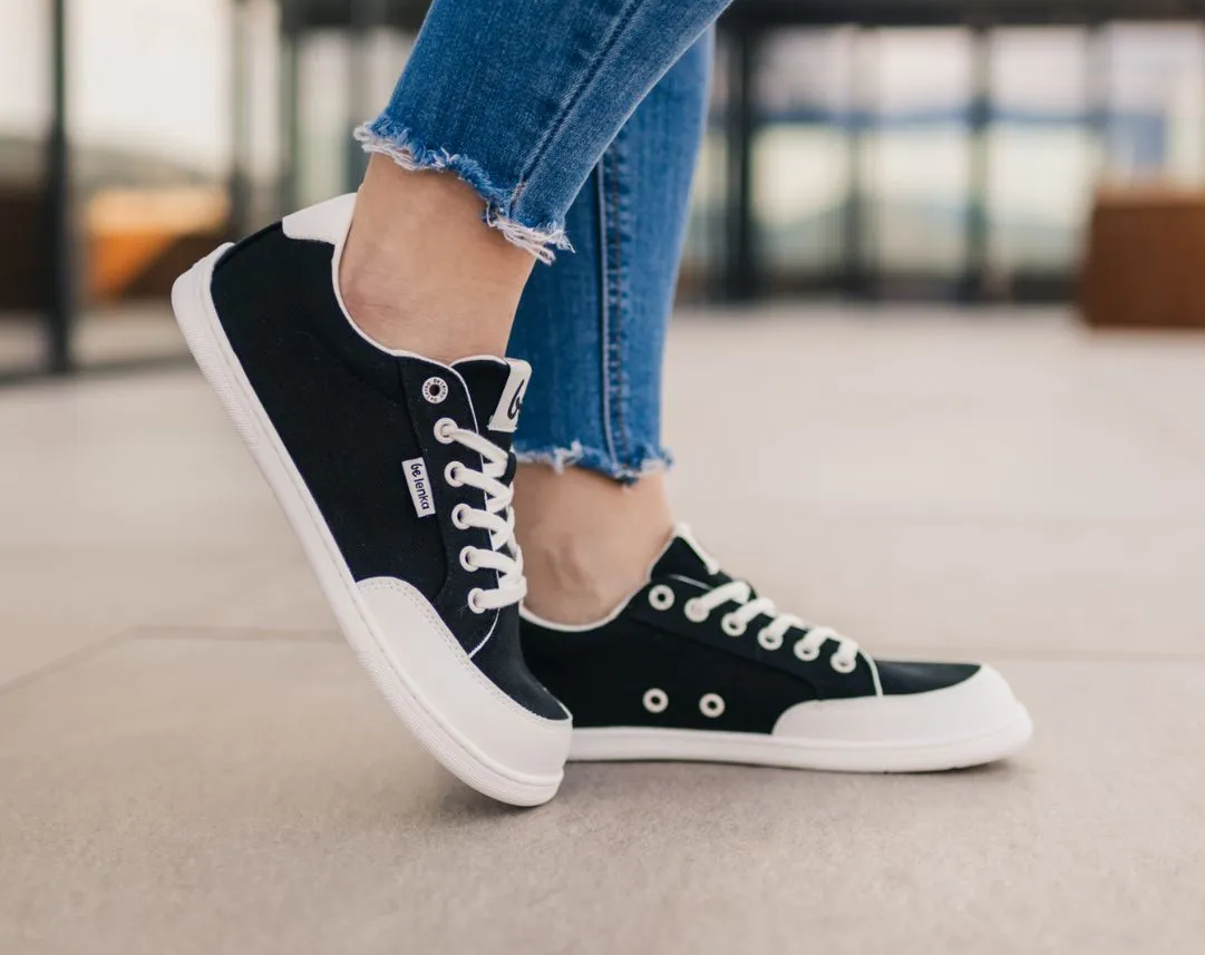 Barefoot Sneakers Be Lenka Rebound - Black & White (SALE)