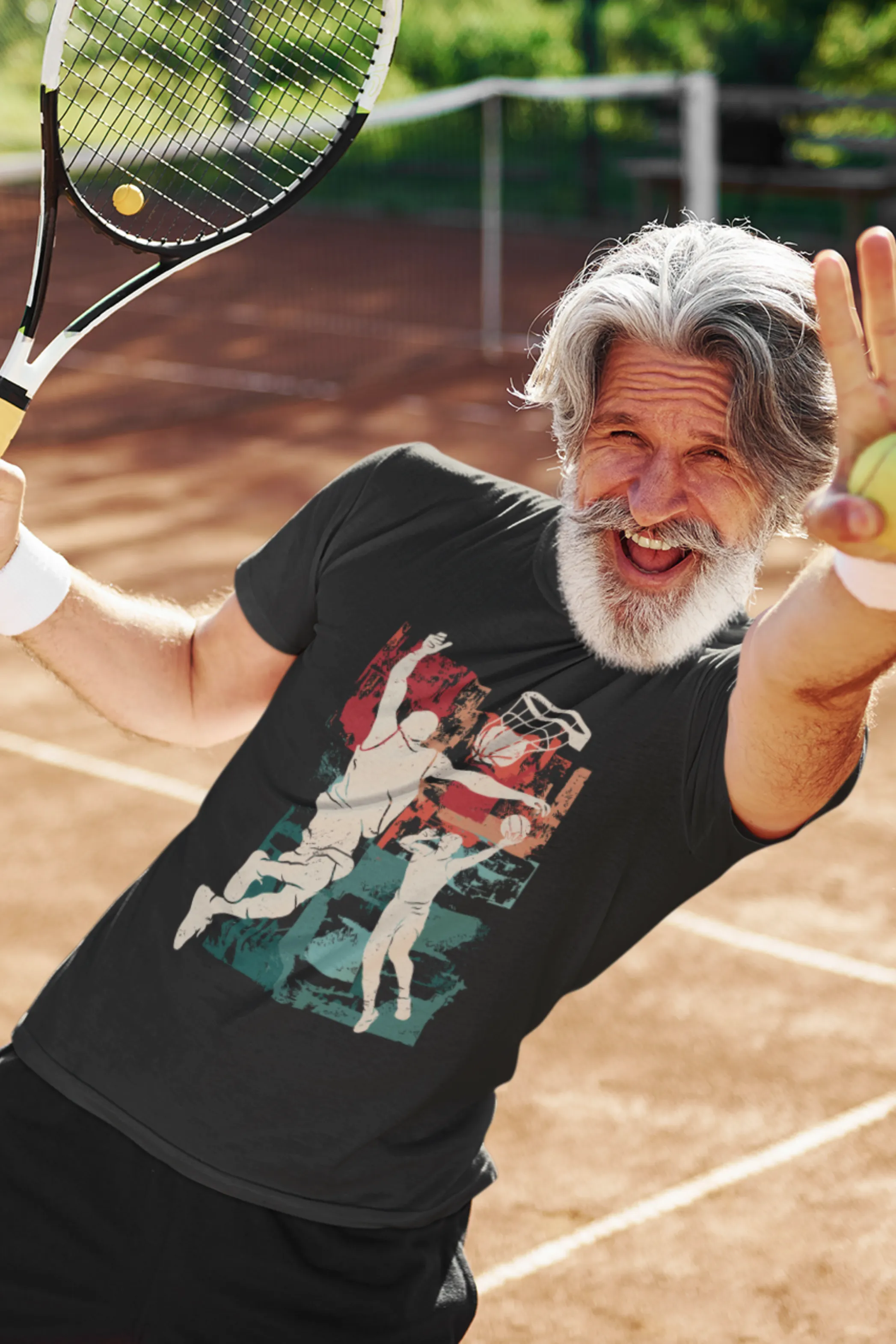 Basketball Legends Black Printed T-shirt for men