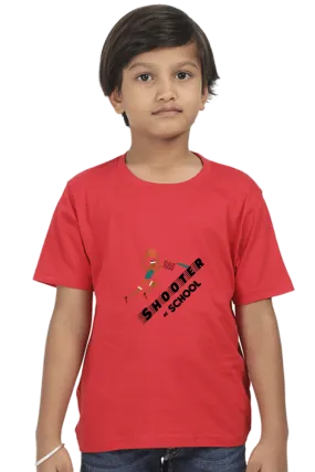 Basketball Shooter Printed T-shirt for boy