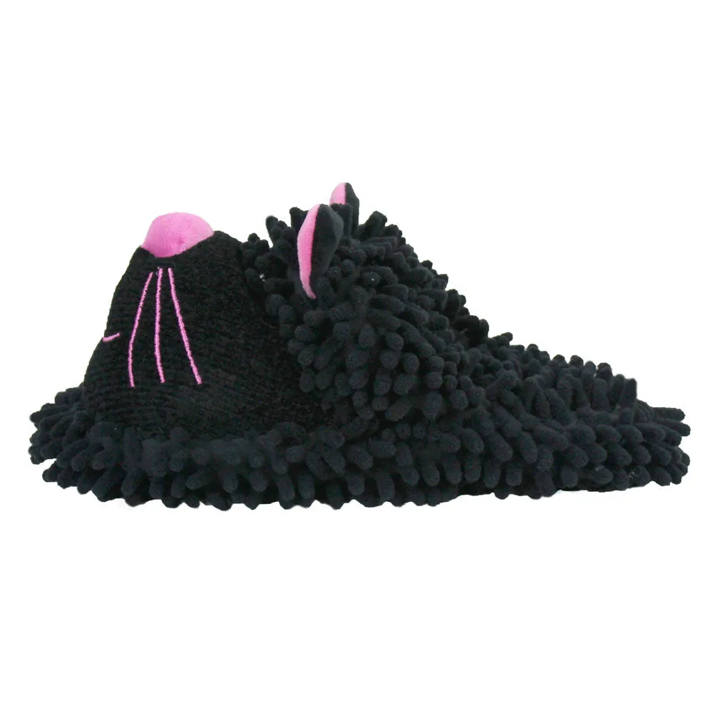 Cat Slippers JulesRoche Fuzzy Novelty Comfortable Fit