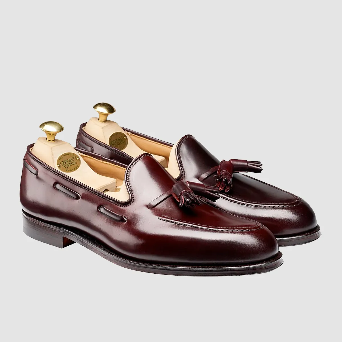 Cavendish 2, Burgundy Cordovan, Leather Sole