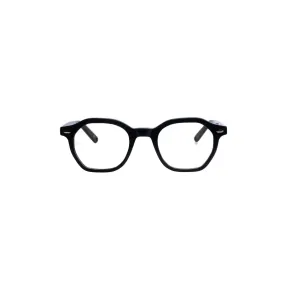 Clarity Focused Large Frame Eyeglasses In Black