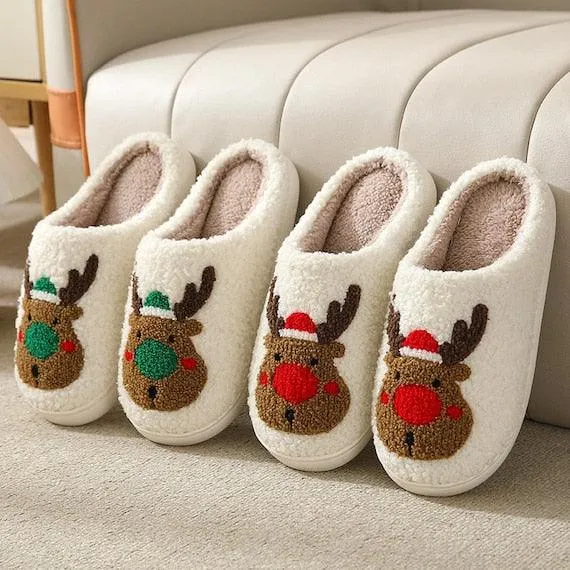 Cosy Smiley Face Slipper Comfortable Slippers Funny Slippers Unique Gift Idea Fun and Comfy Slip-Ons