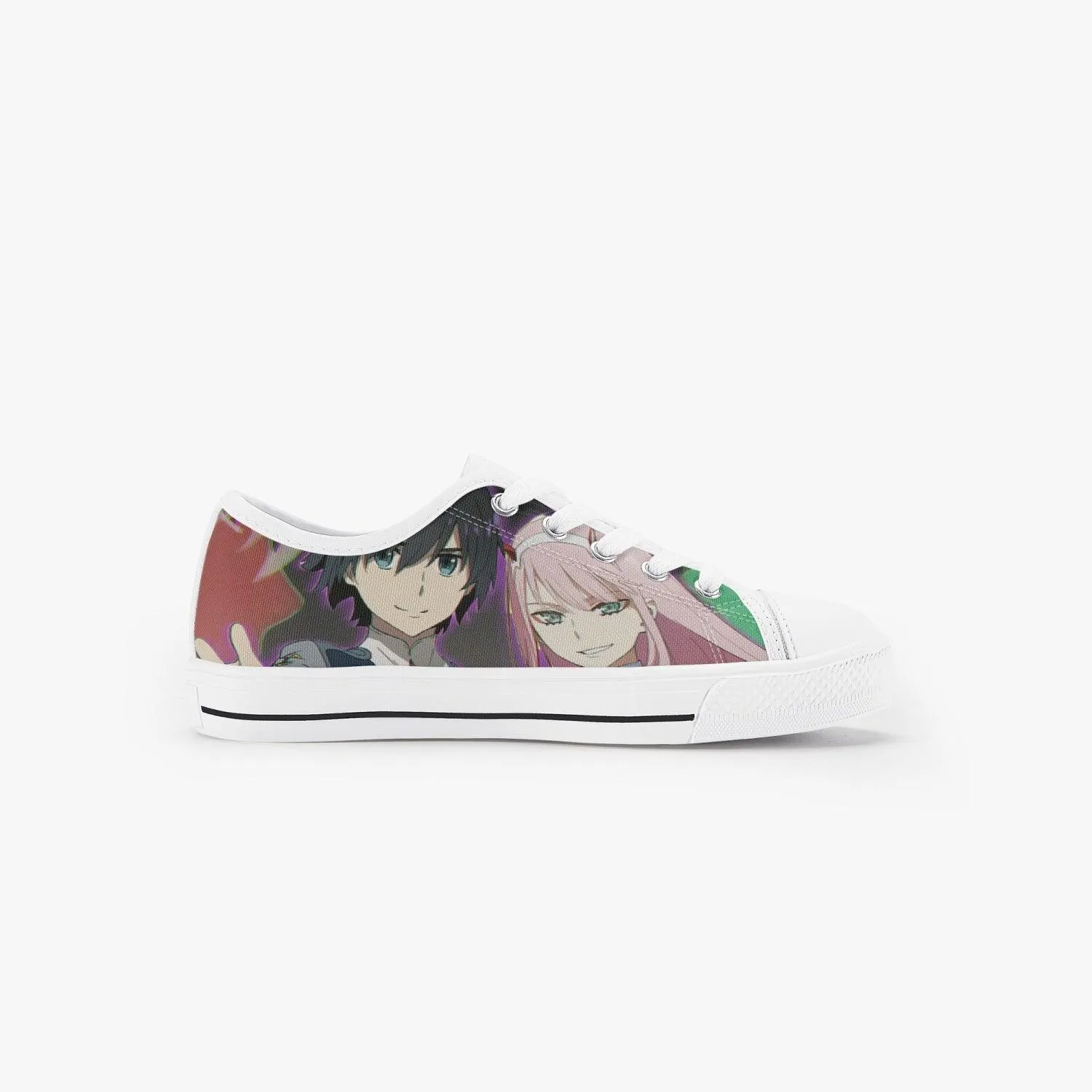 Darling in The Franxx Hiro Kids A-Star Low Anime Shoes