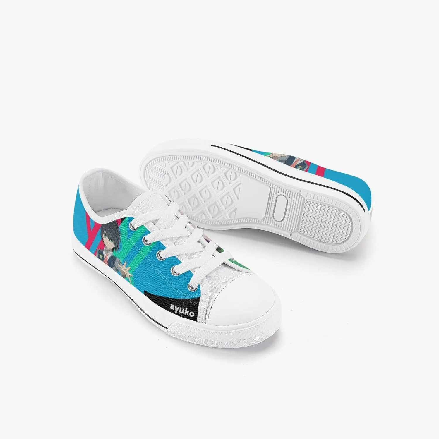 Darling in The Franxx Hiro Kids A-Star Low Anime Shoes