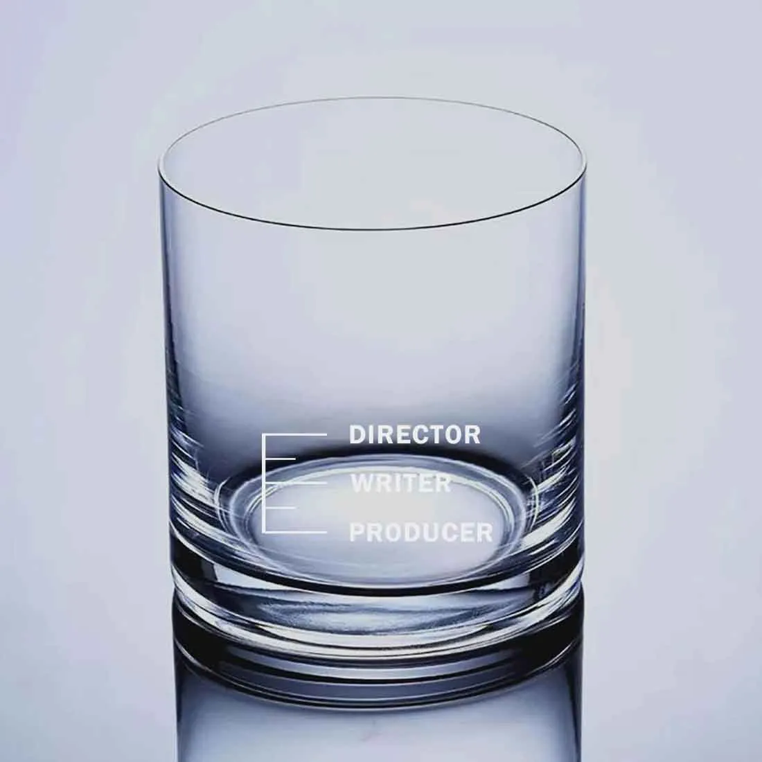 Designer Whiskey Glass for Mixed Drinks Bourbon - DIRECTOR WRITER PRODUCER Filmy