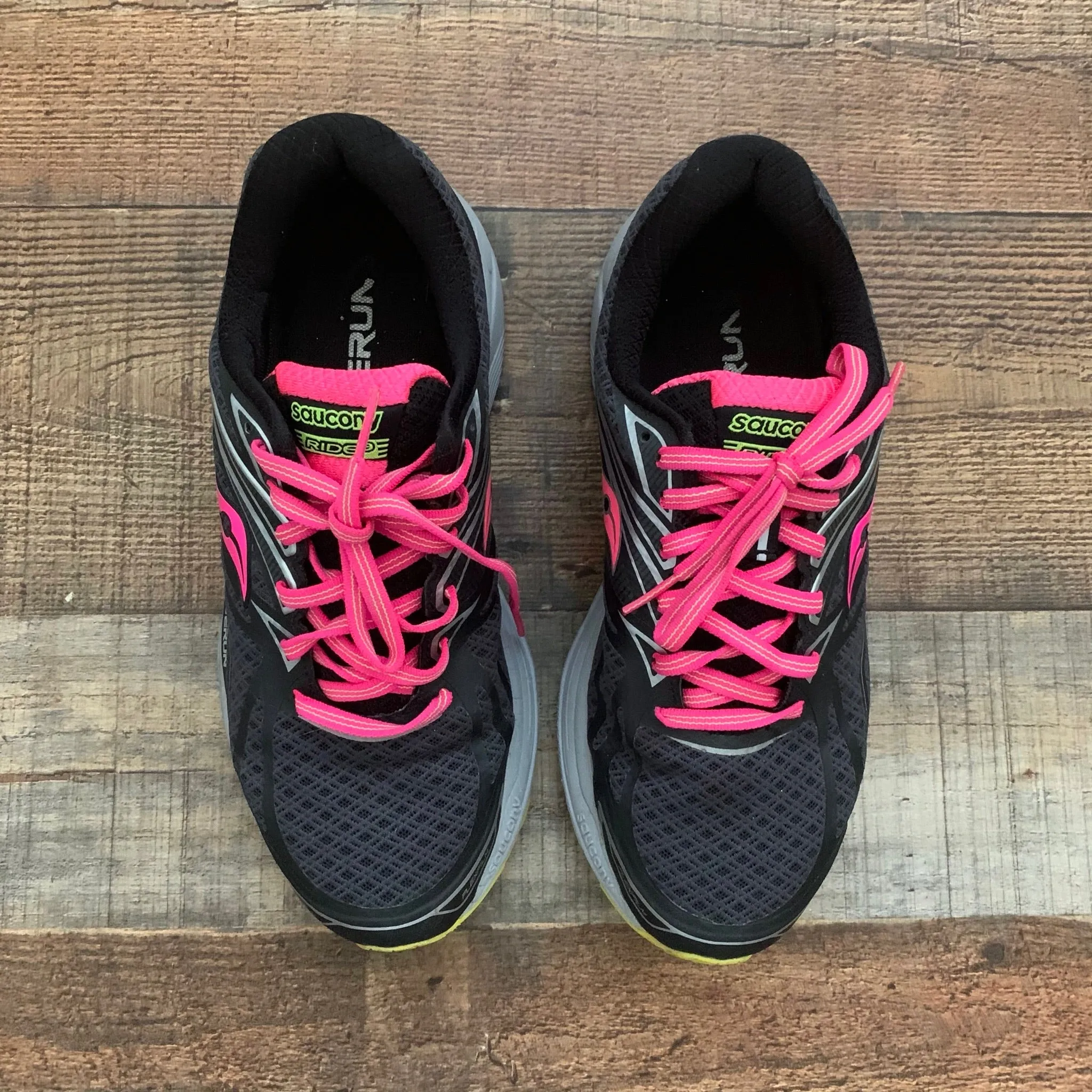 Everun Black and Pink Running Shoes- Size 8.5