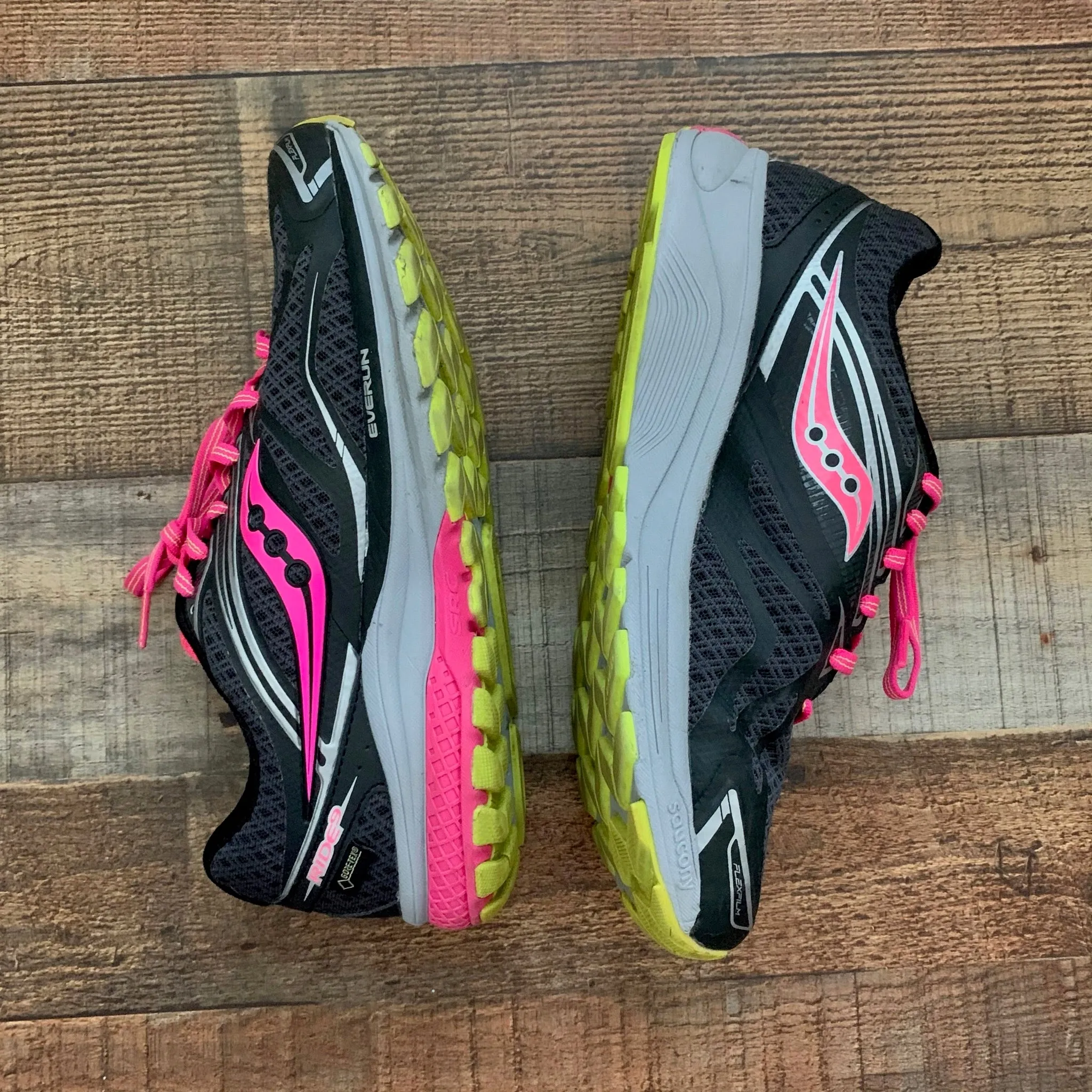 Everun Black and Pink Running Shoes- Size 8.5