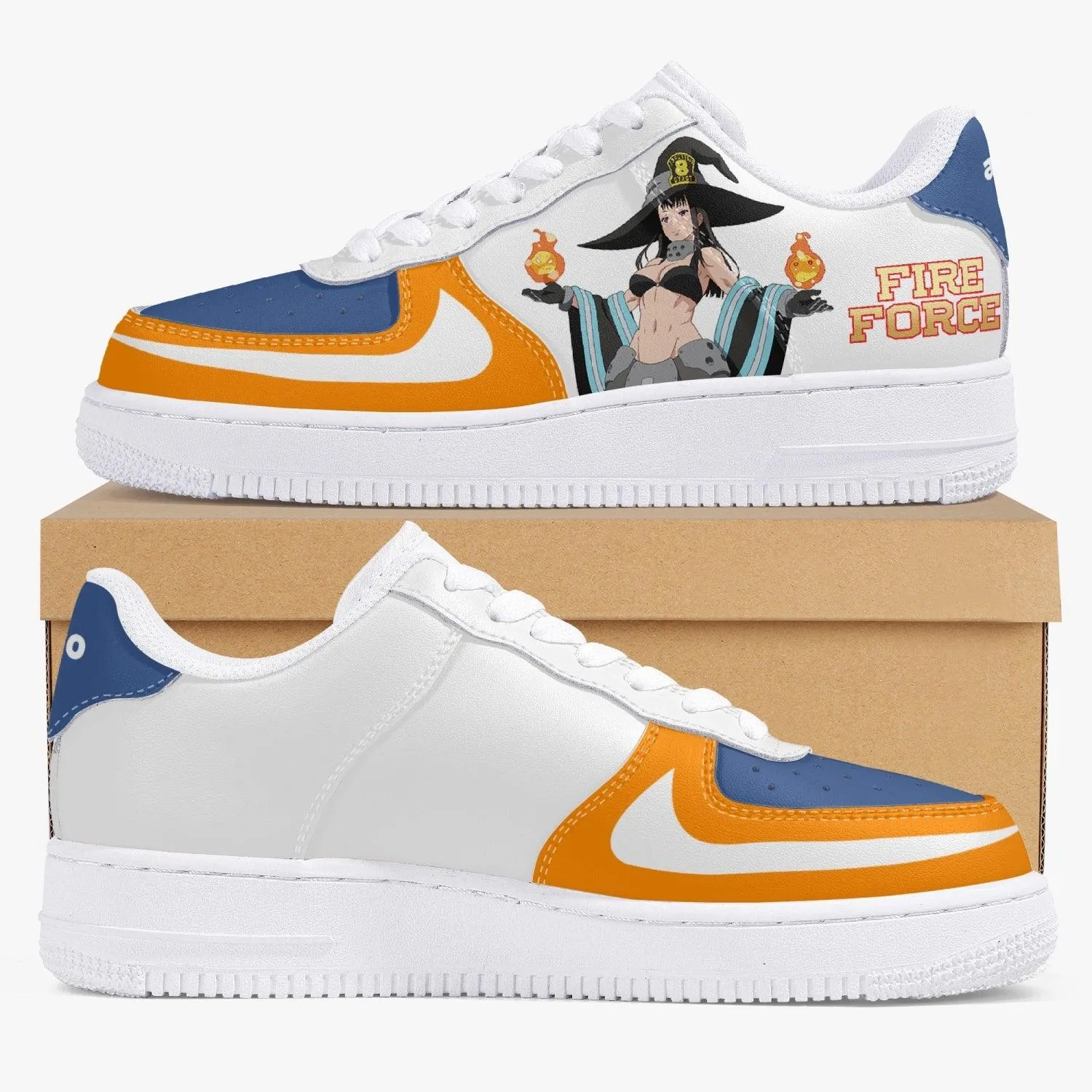 Fire Force Maki Oze AF1 Anime Shoes