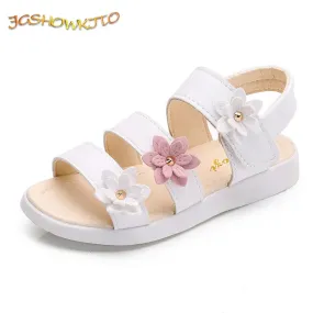 Gladiator Flower Sandals for Girls