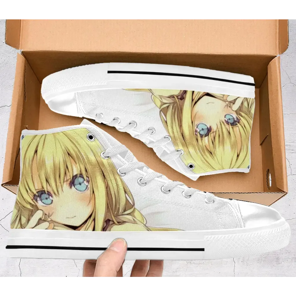 Haganai Sena Kashiwazaki Boku wa Tomodachi ga Sukunai I don't have many friends Shoes High Top Sneakers for Kids and Adults