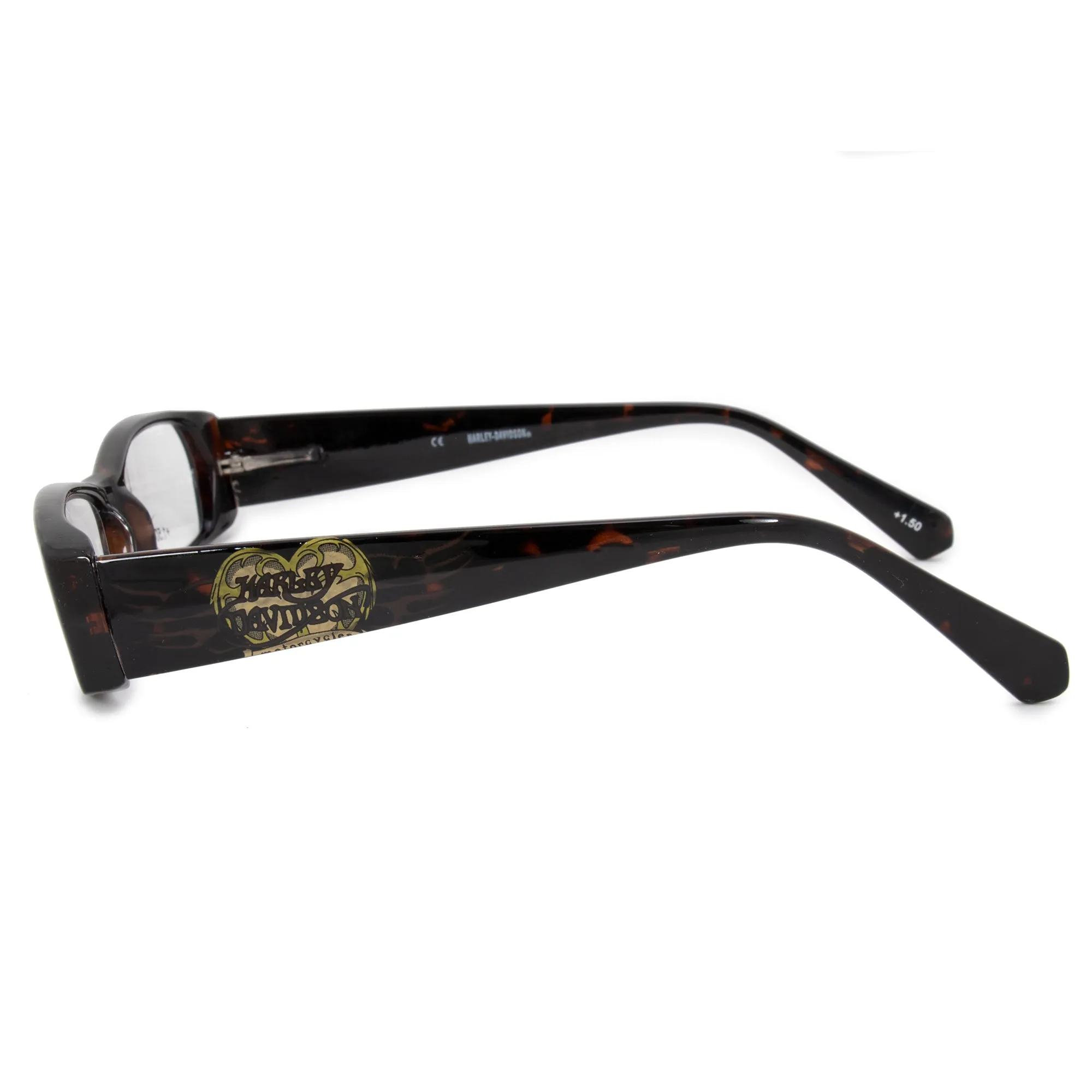 Harley Davidson Rectangular Reading Eyeglasses HD3004 TO 52  1.50