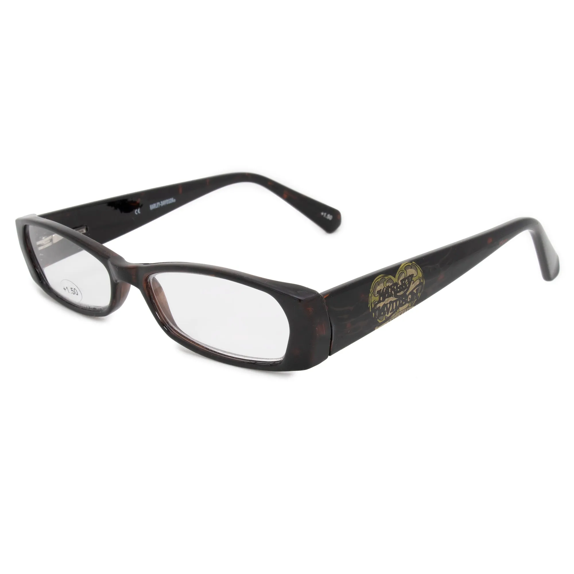Harley Davidson Rectangular Reading Eyeglasses HD3004 TO 52  1.50