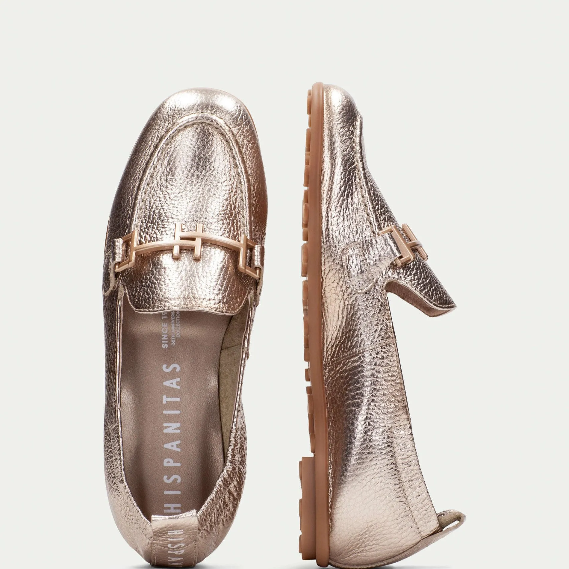 Hispanitas Sporty Metallic Loafer |HV254027C