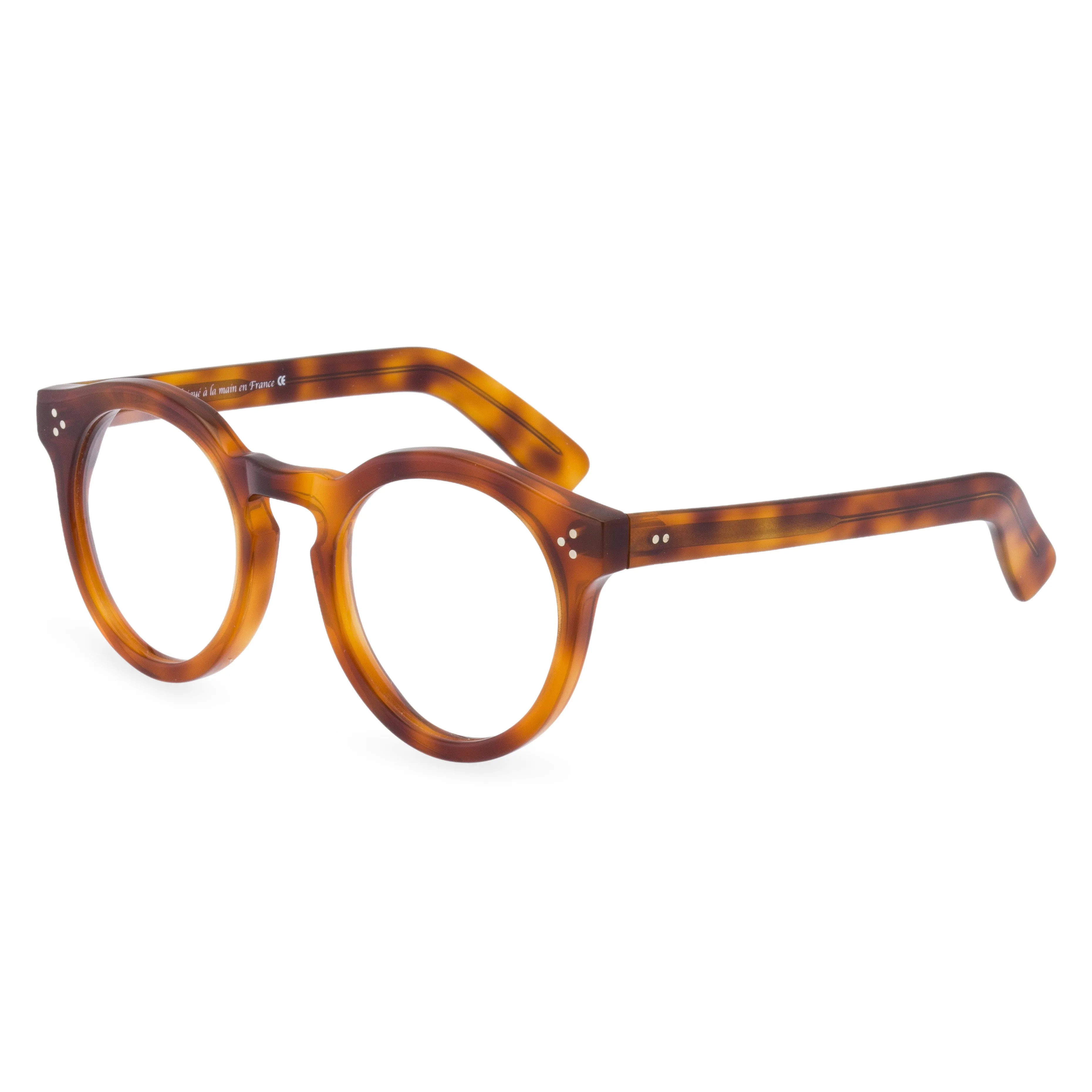 Hokum Round Glasses - Amber
