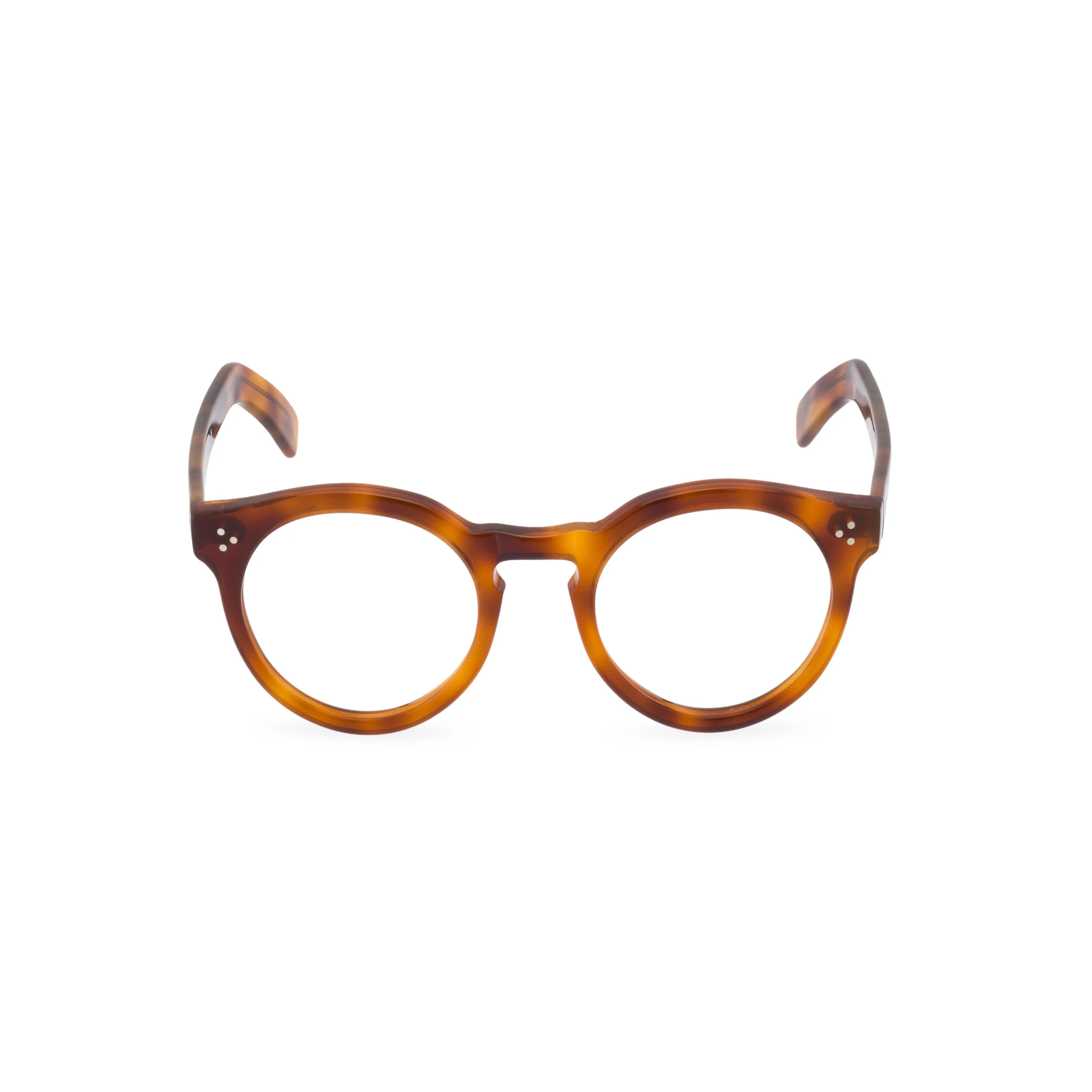 Hokum Round Glasses - Amber