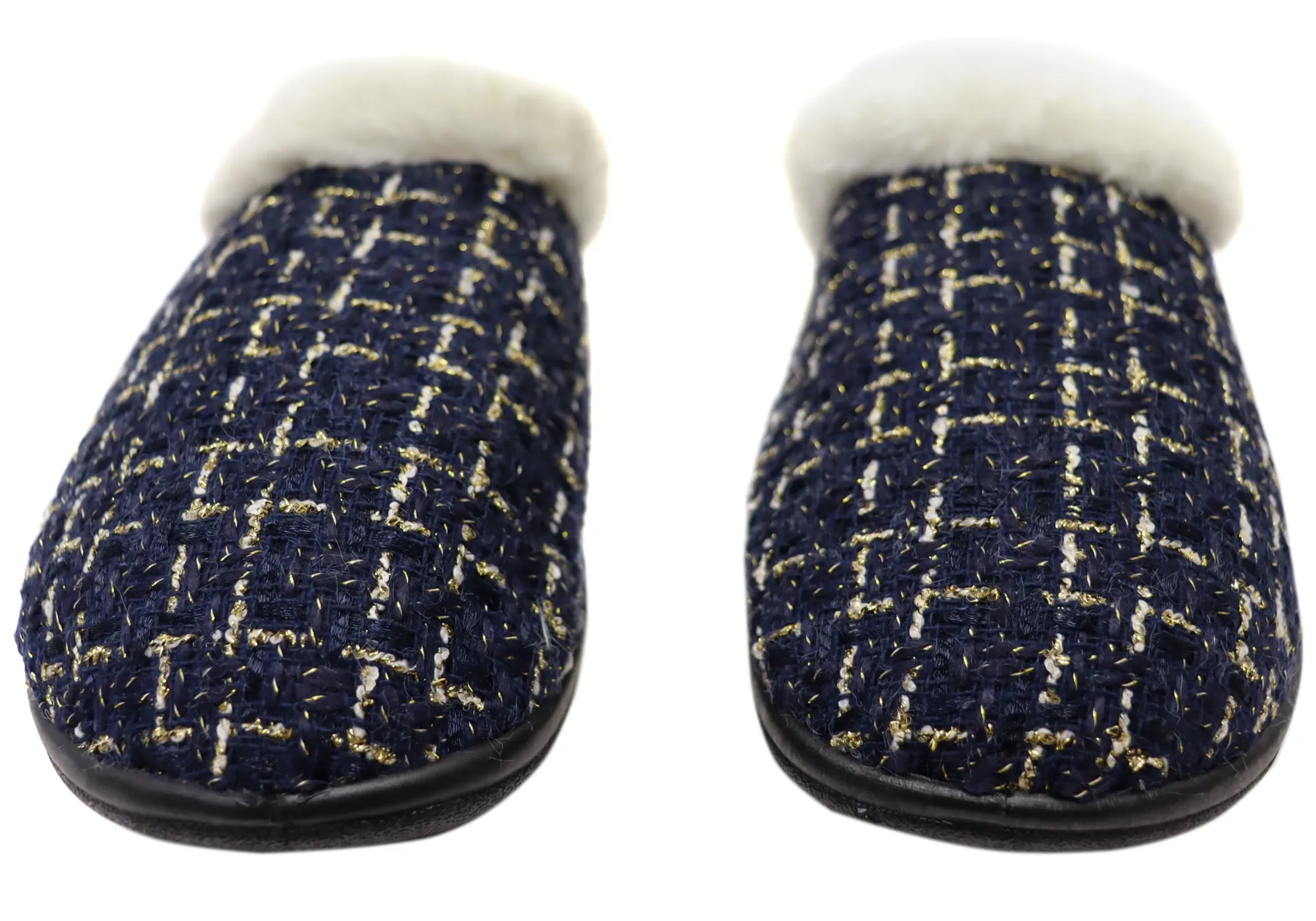 Homyped Glade Womens Supportive Comfortable Open Back Slippers