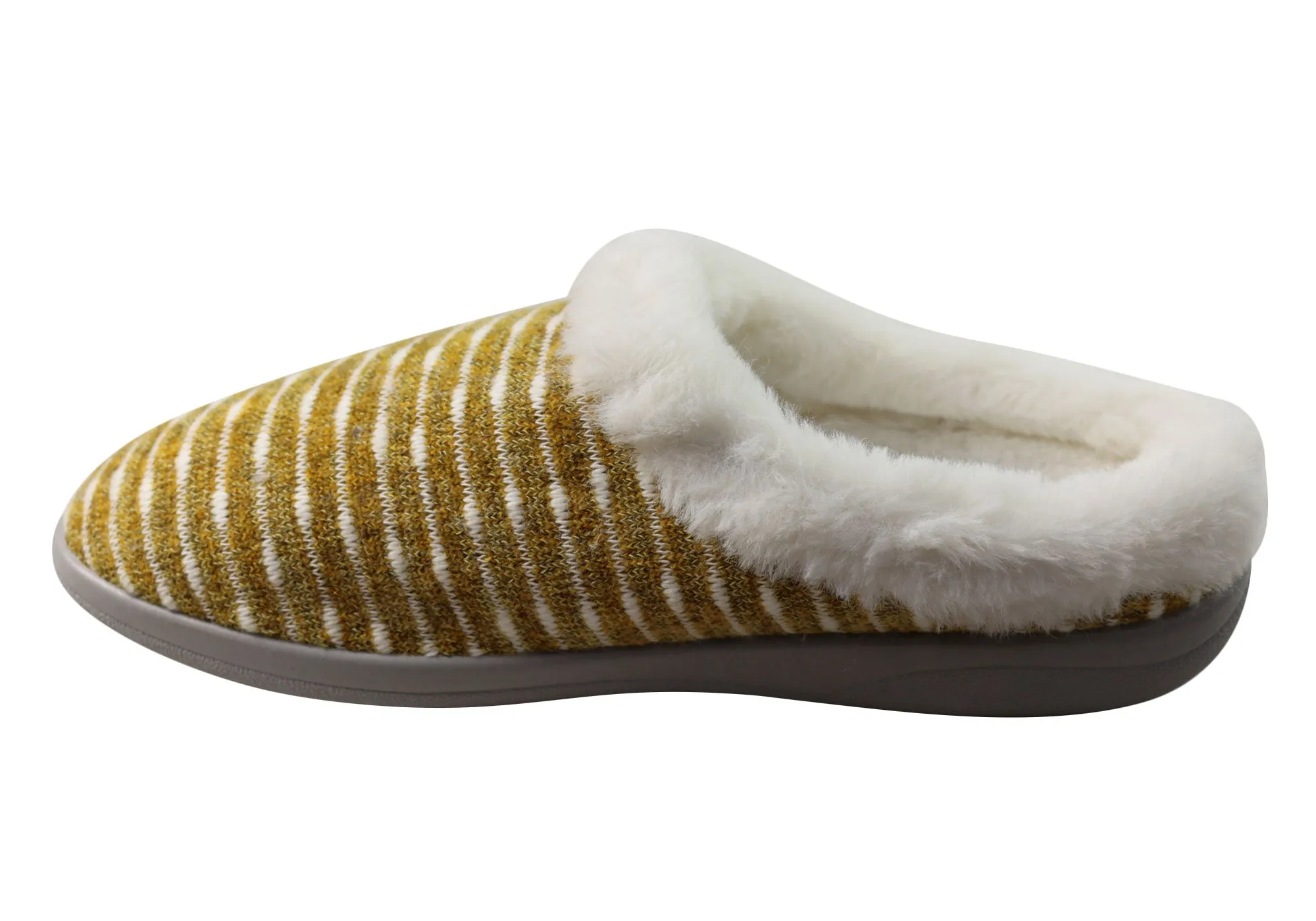 Homyped Glade Womens Supportive Comfortable Open Back Slippers