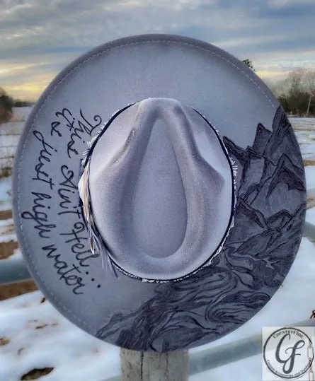 JUST HIGH WATER FEDORA