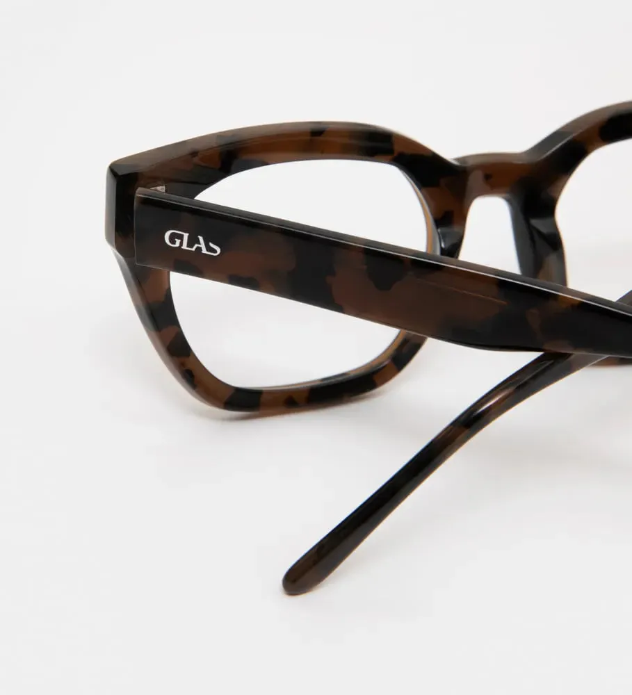 Kiara Turtle Brown Reading Glasses