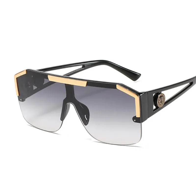 Luxury Oversized Mens Designer Sun Glasses