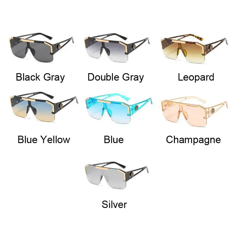 Luxury Oversized Mens Designer Sun Glasses
