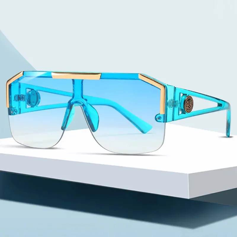Luxury Oversized Mens Designer Sun Glasses