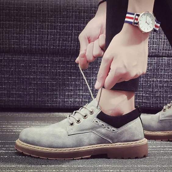 Men's British Retro Trend Boots