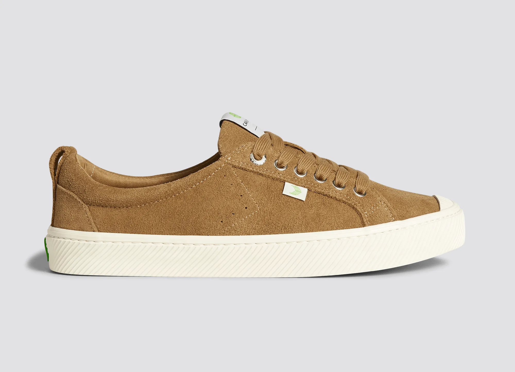 OCA Low Camel Suede Sneaker Men