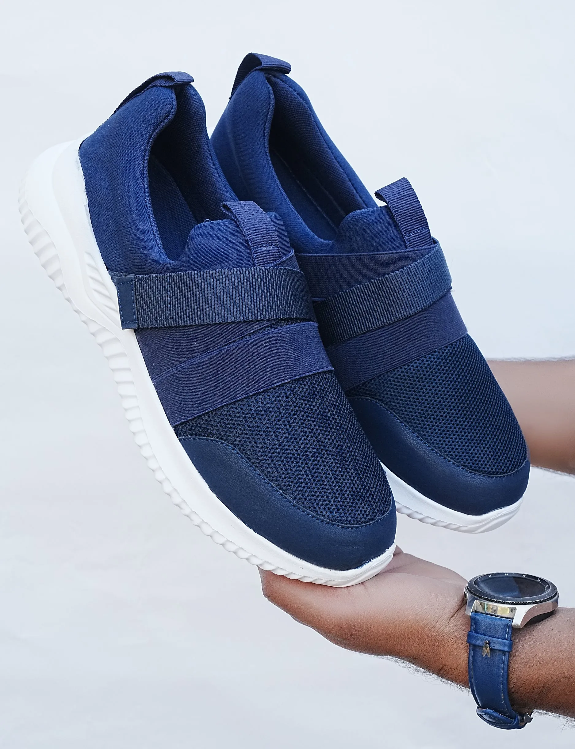 Oceanic Crossband Slip-On Sneakers