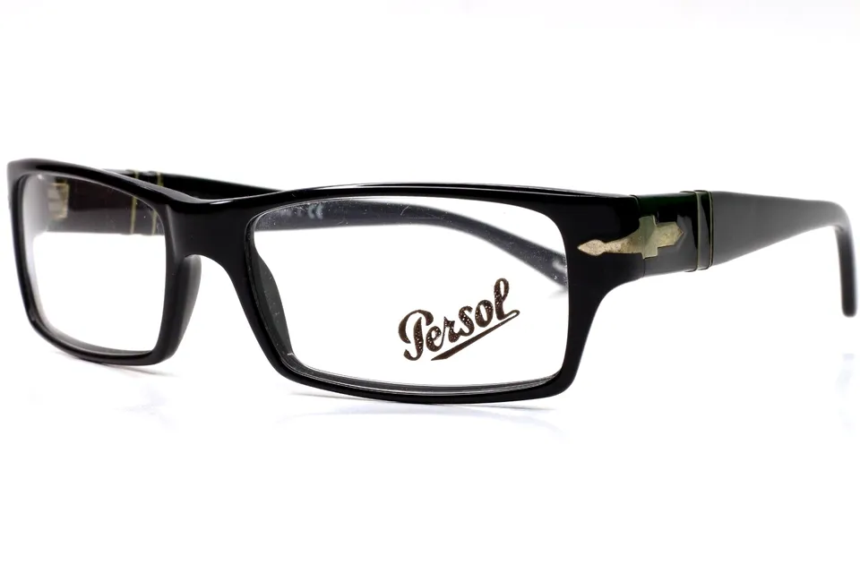 Persol PO2857V 95 Black Acetate Designer Eyeglasses