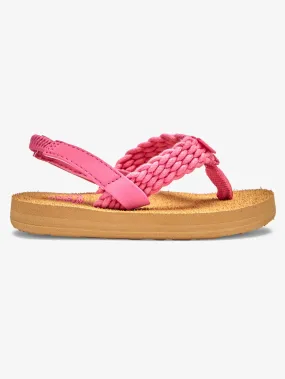 Porto Hot Pink Sandals (Little Kids)