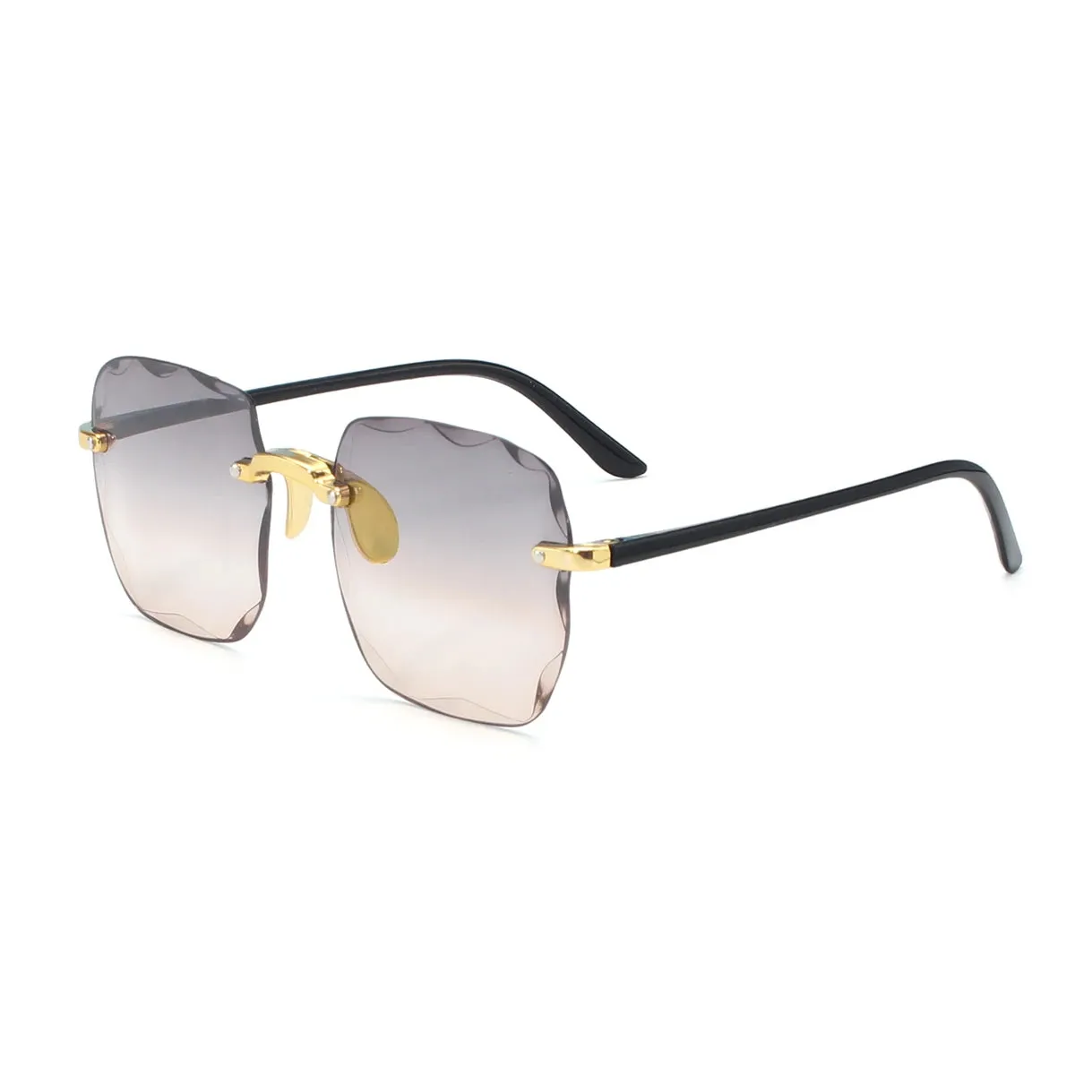 Rimless Designer Alloy Shades
