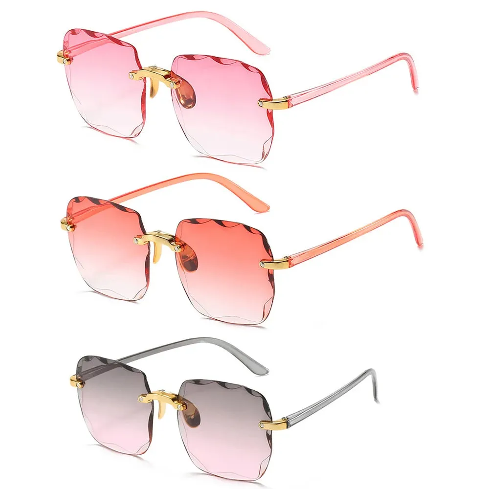 Rimless Designer Alloy Shades