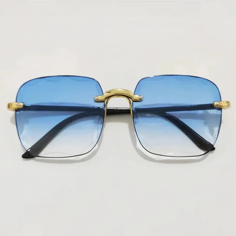 Rimless Designer Alloy Shades