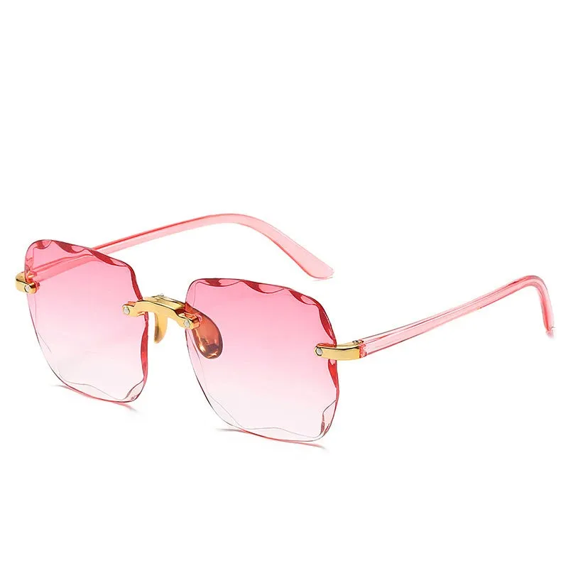Rimless Designer Alloy Shades