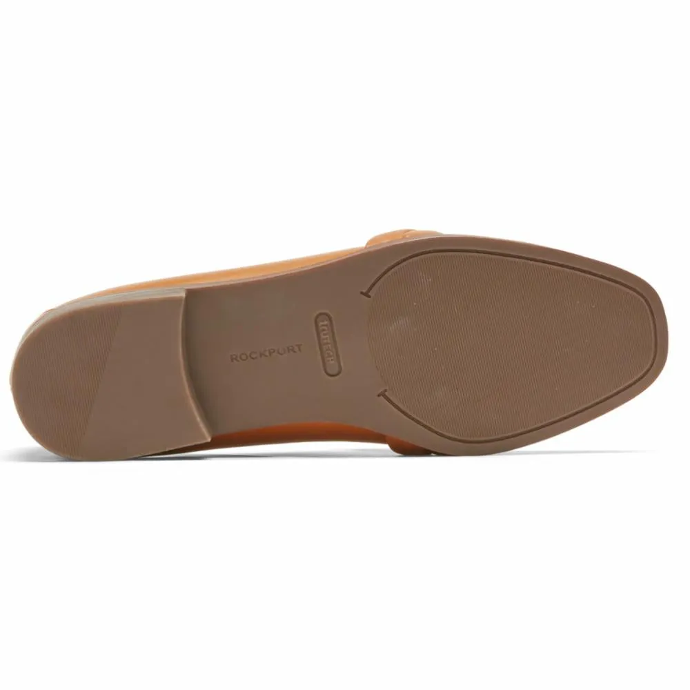 Rockport Women SUSANA WOVEN CHAIN HONEY LTHR