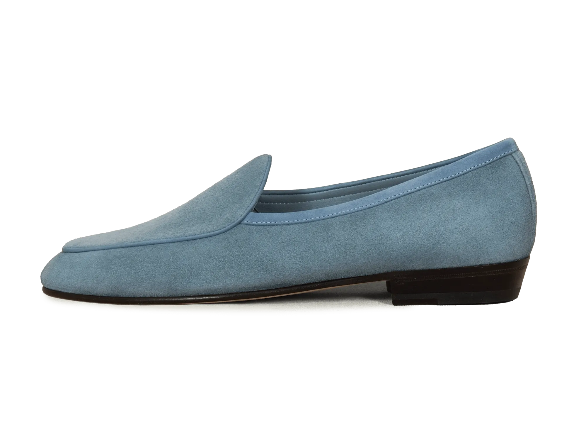 Sagan Classic Loafers in Thunder Blue Asteria Suede