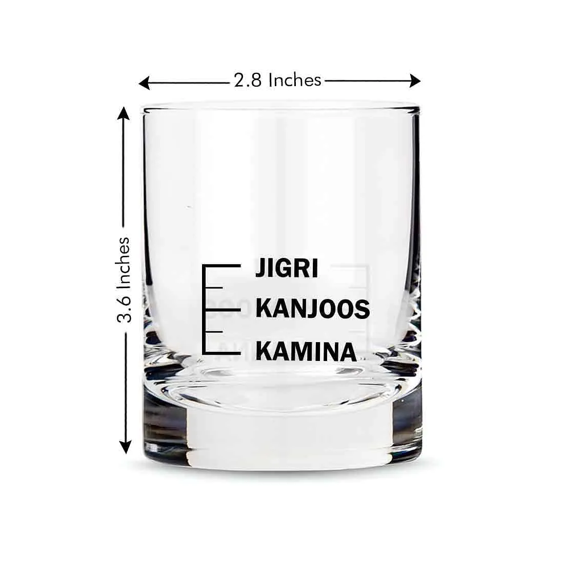 SET OF 8 Whiskey Glasses Liquor Glasses-  - KAMINA KANJOOS JIGRI -with shipping