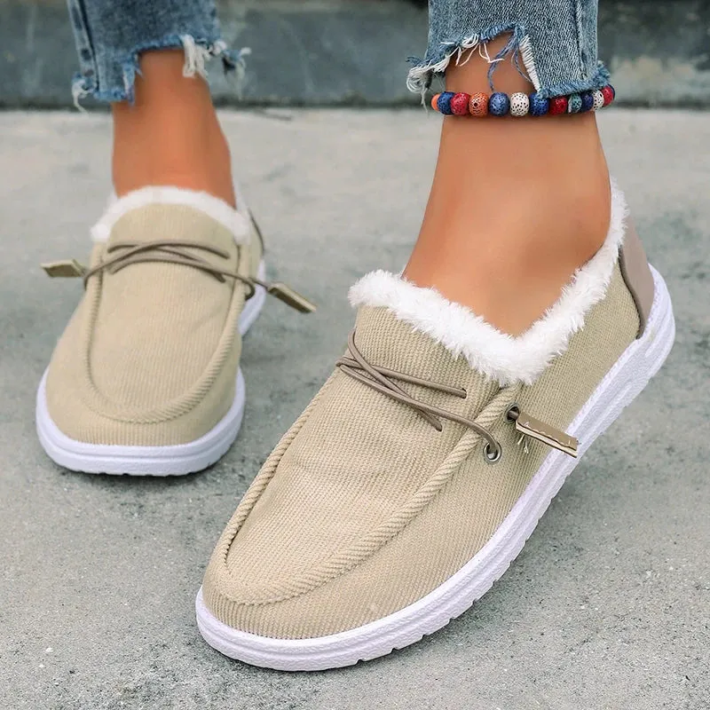 SnowChic Lace-Up Boots : Stylish Comfort
